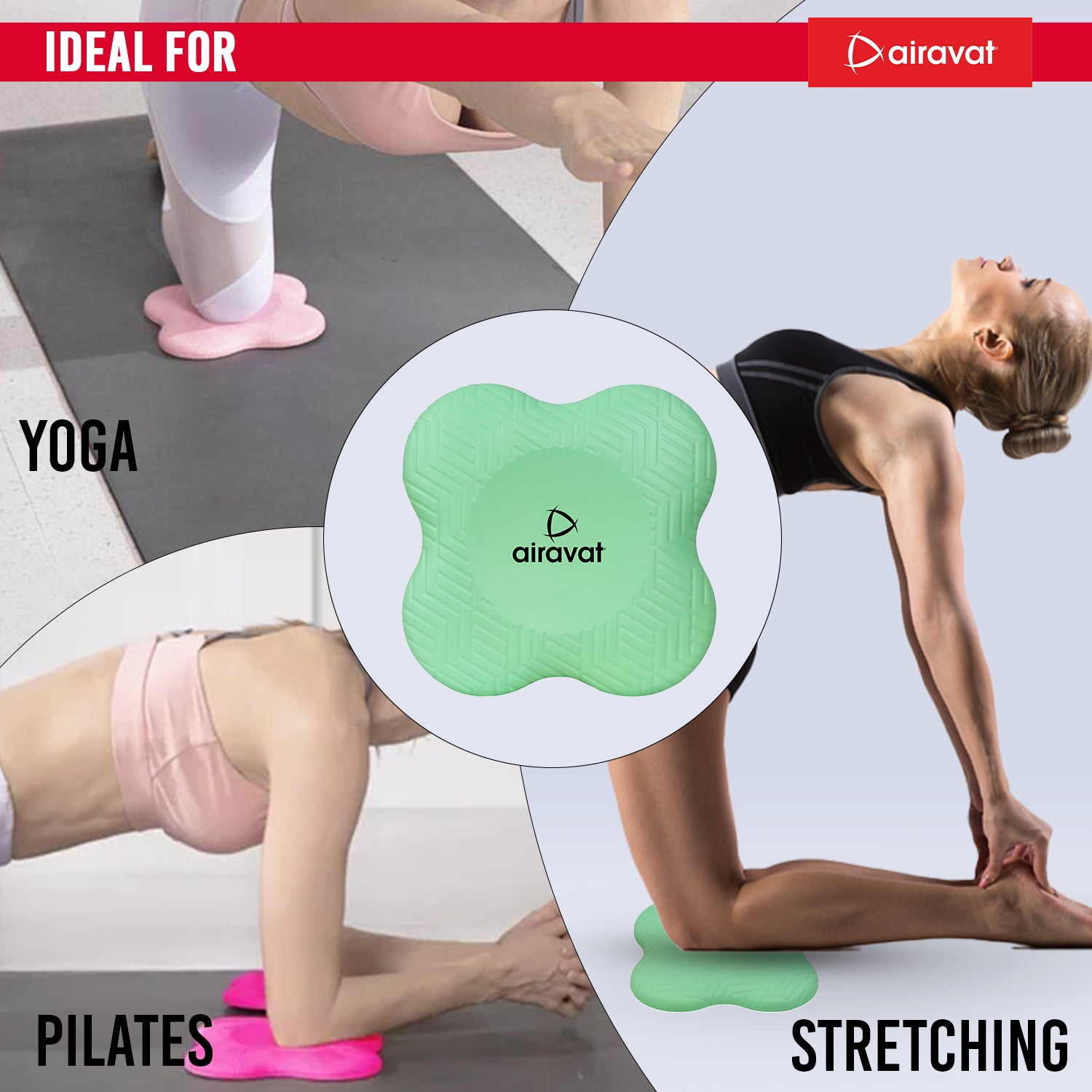 AIRAVAT YOGA PAD (PAIR) - InstaSport