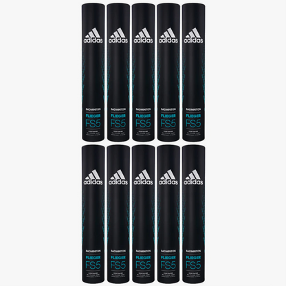 Adidas Flieger FS5 (Speed 76) Badminton Feather Shuttlecock (Pack Of 10) - InstaSport