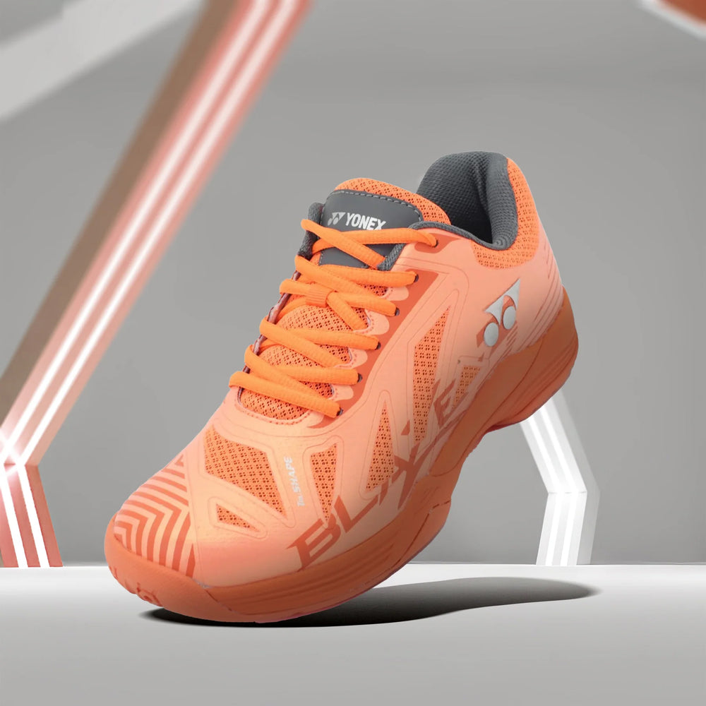 Yonex Blaze 3 Badminton Shoes (Orange) - InstaSport