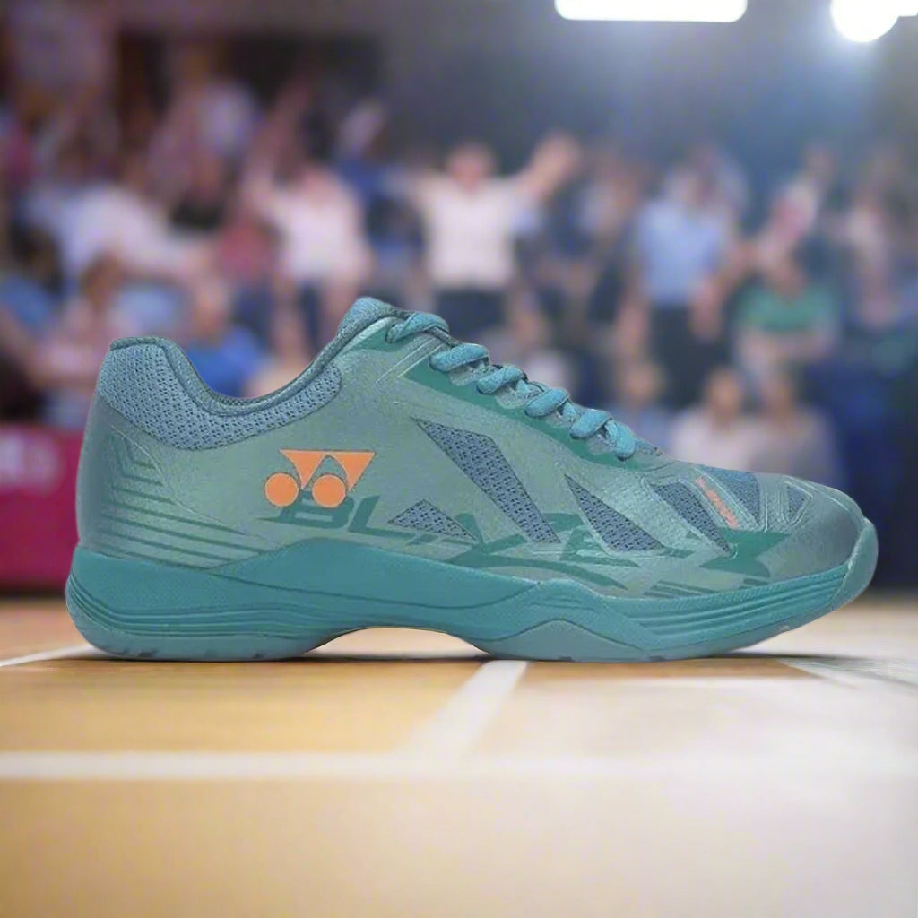 Yonex_Blaze3_Badminton_Shoes_Green_Left_Instasport