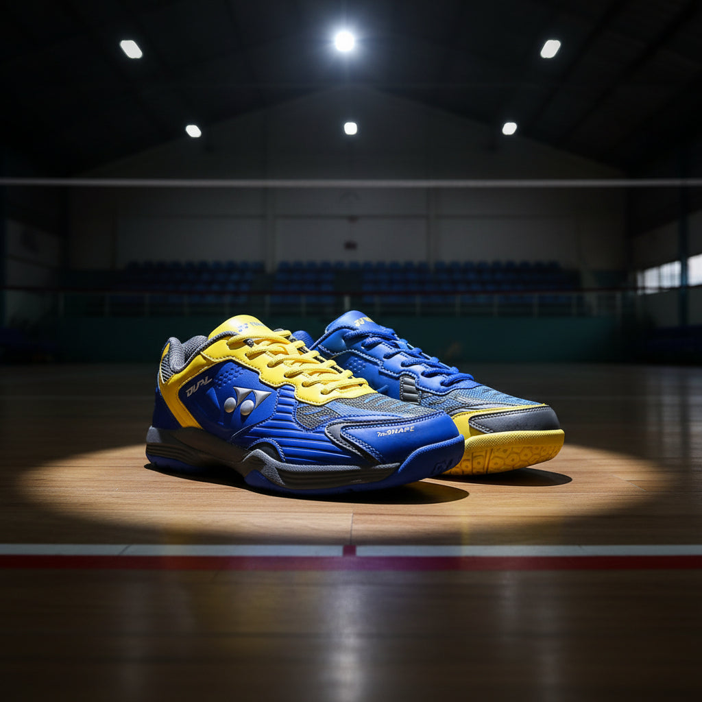 Yonex_Dual_Badminton_Shoes_Gunmetal_Cobalt_Honey_Main2_InstaSport