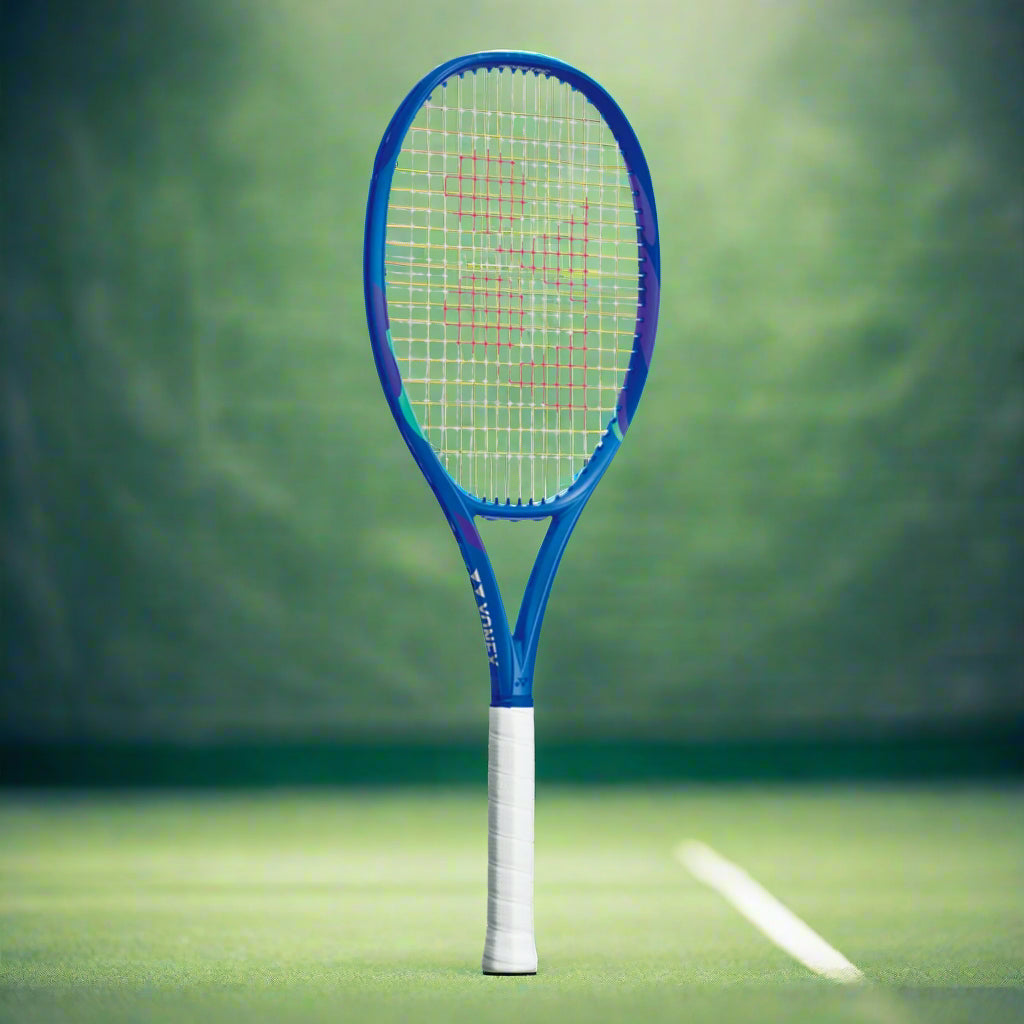 Yonex_Ezone_100_2025_Tennis_Racquet_Fullview_Blast_Blue_InstaSport