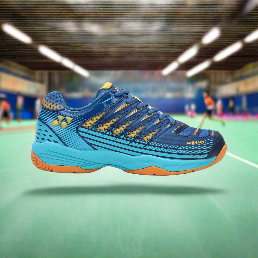 Yonex_Tour_Dominant2_Men's_Badminton_Shoes_SailorBlue/BrightAqua/MustardGold_Left_Instasport