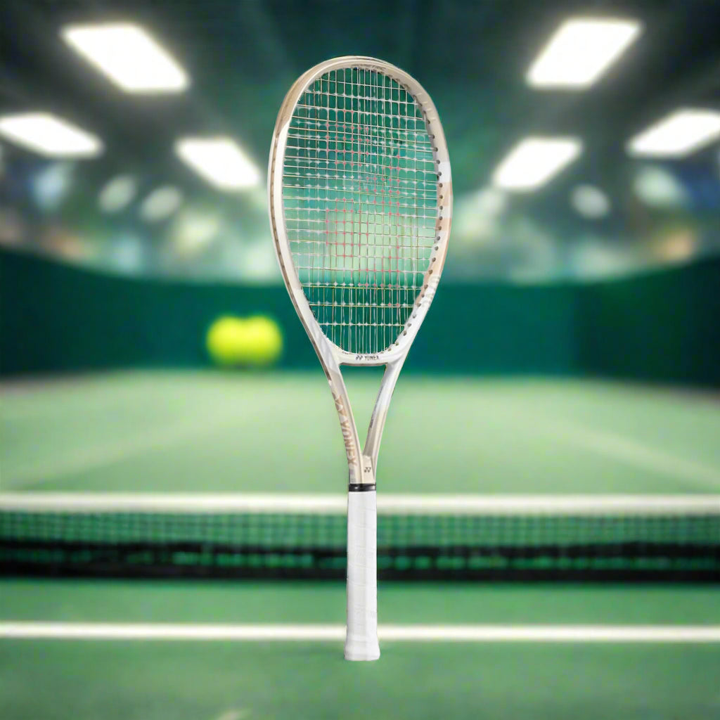 Yonex_Vcore_Feel_Strung_Tennis_Racquet_Sand_Beige_Fullview_Instasport
