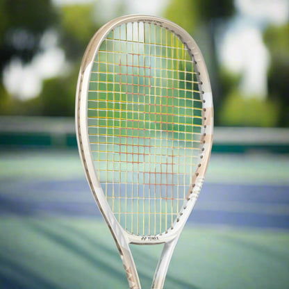 Yonex_Vcore_Feel_Strung_Tennis_Racquet_Sand_Beige_Head_Instasport