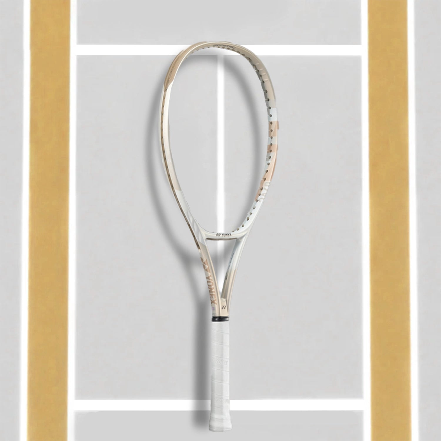 Yonex_Vcore_Feel_Strung_Tennis_Racquet_Sand_Beige_Instasport
