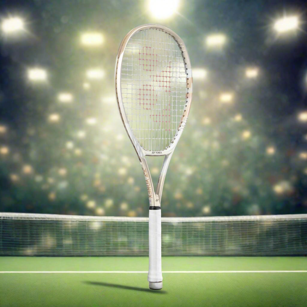 Yonex_Vcore_Game_Strung_Tennis_Racquet_Sand_Beige_Fullview_Instasport
