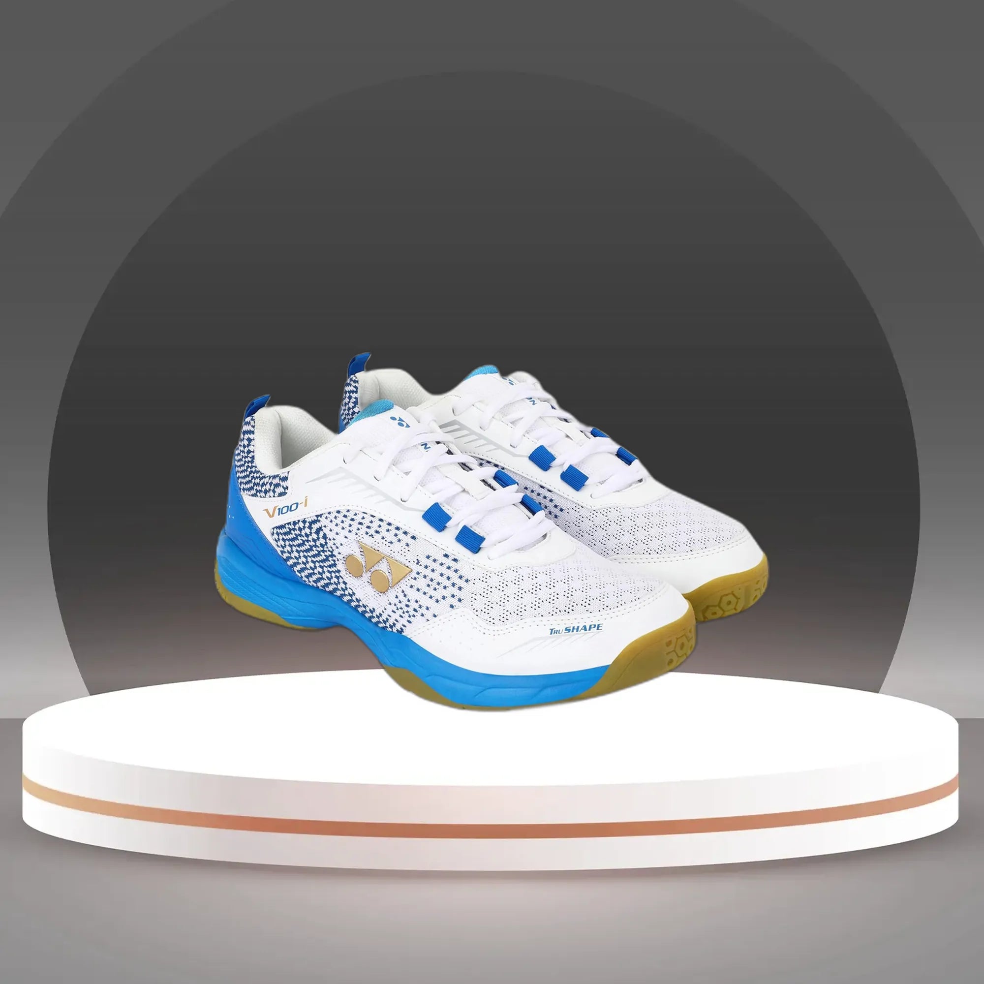 Yonex_Velo_100_Badminton_Shoes_White_Blue_Hawai_Main_InstaSport