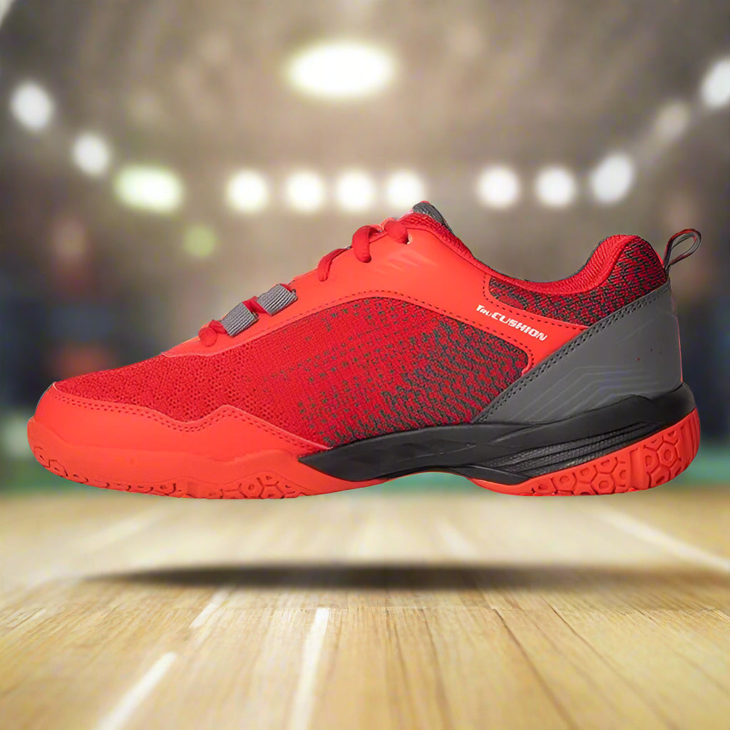 Yonex_Velo_100i_Badminton_Shoes_Red_Velvet_and_Night_Shadow_Fullview_Sideview_Instasport