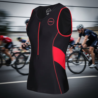 Zone3_Activate_Mens_Tri_Top_black_Red_Main_InstaSport