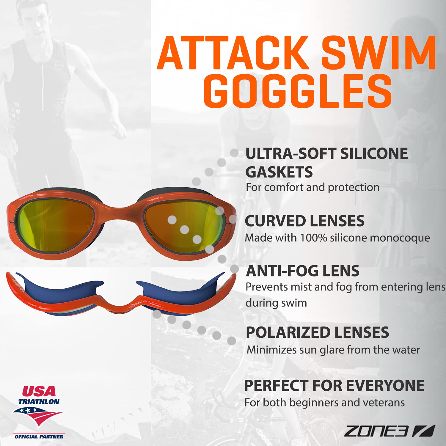 Zone3_Attack_Swimming_Goggles_Navy_Neon_Orange_Creative_InstaSport