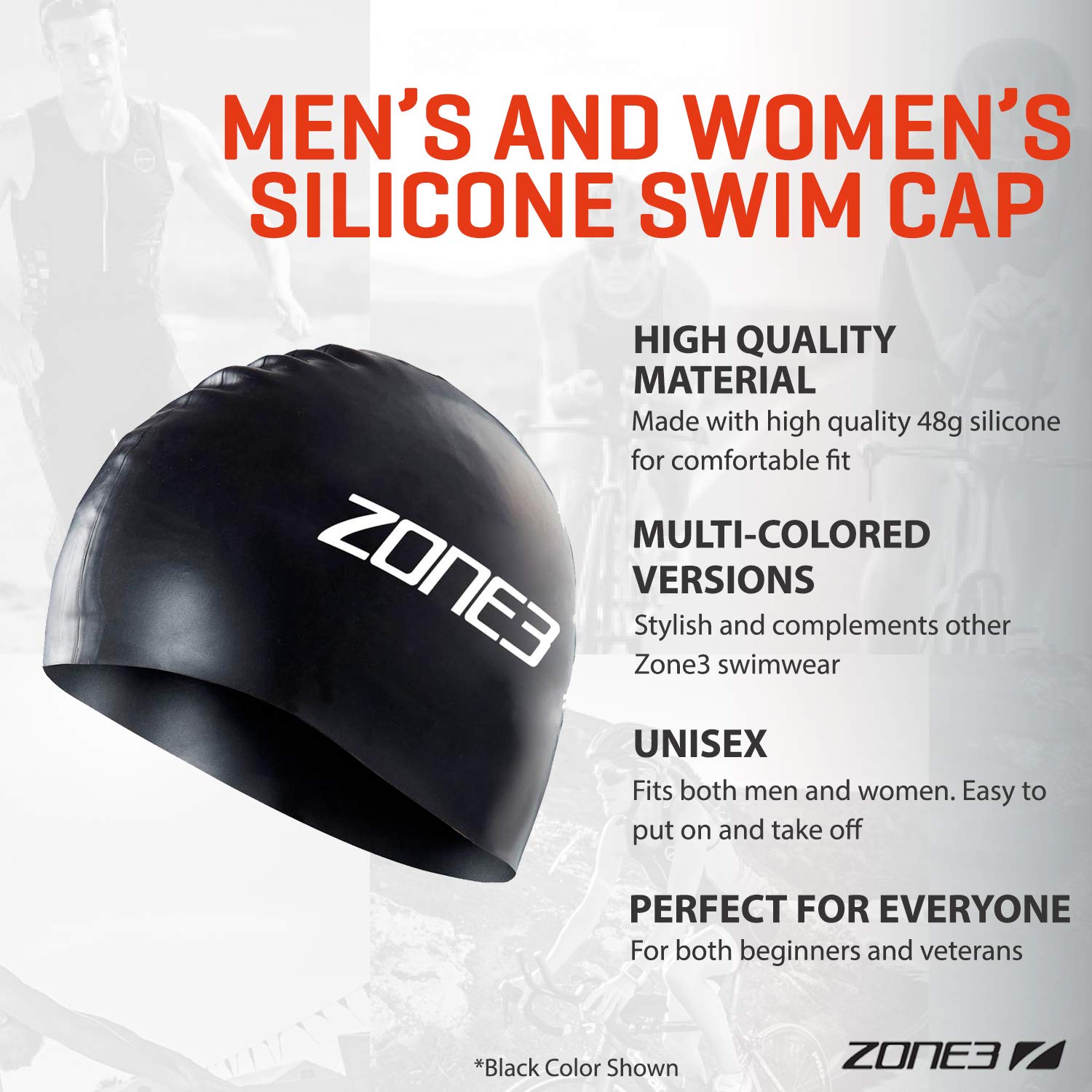 Zone3_Unisex_Silicone_Swimming_Cap_Creative_InstaSport