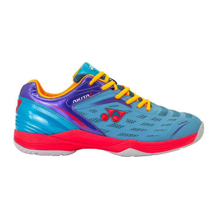 YONEX Akita Badminton Shoes (Neon Aqua/Bright Ocean) - InstaSport