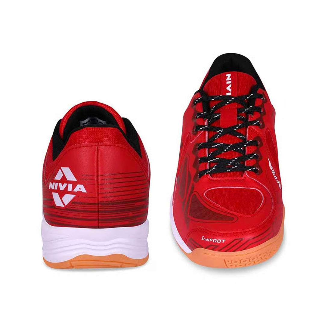 Nivia Appeal 3.0 Badminton Shoes (Red) - InstaSport