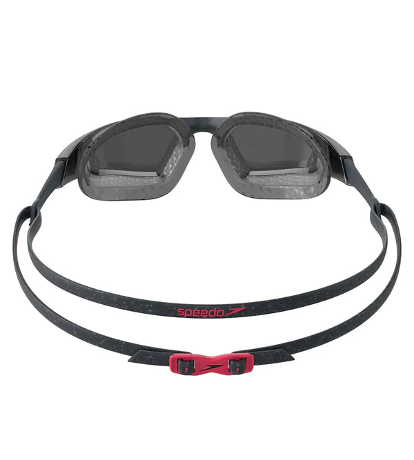 Speedo Unisex Adult Aquapulse Pro Smoke-Lens Swim Goggles - Grey & Smoke - InstaSport