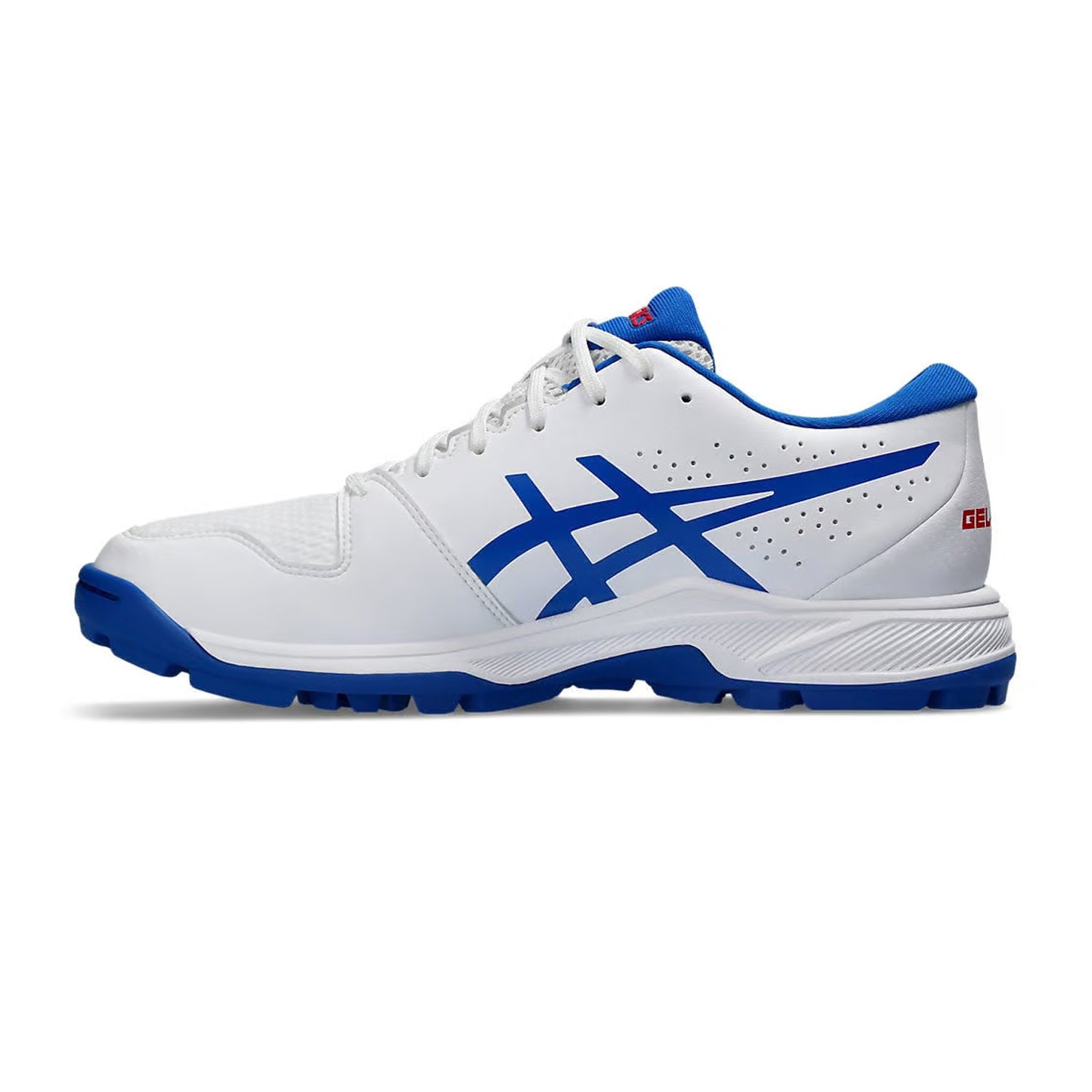 Asics Gel Peake 2 Men's Cricket Shoes (White/Tuna Blue) - InstaSport