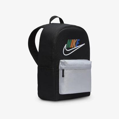 Nike Heritage 25L Backpack - Black/Wolf Grey/White