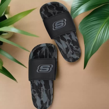 Skechers Men Side Lines 2.0 Sandals (8790102-BKGY) - InstaSport