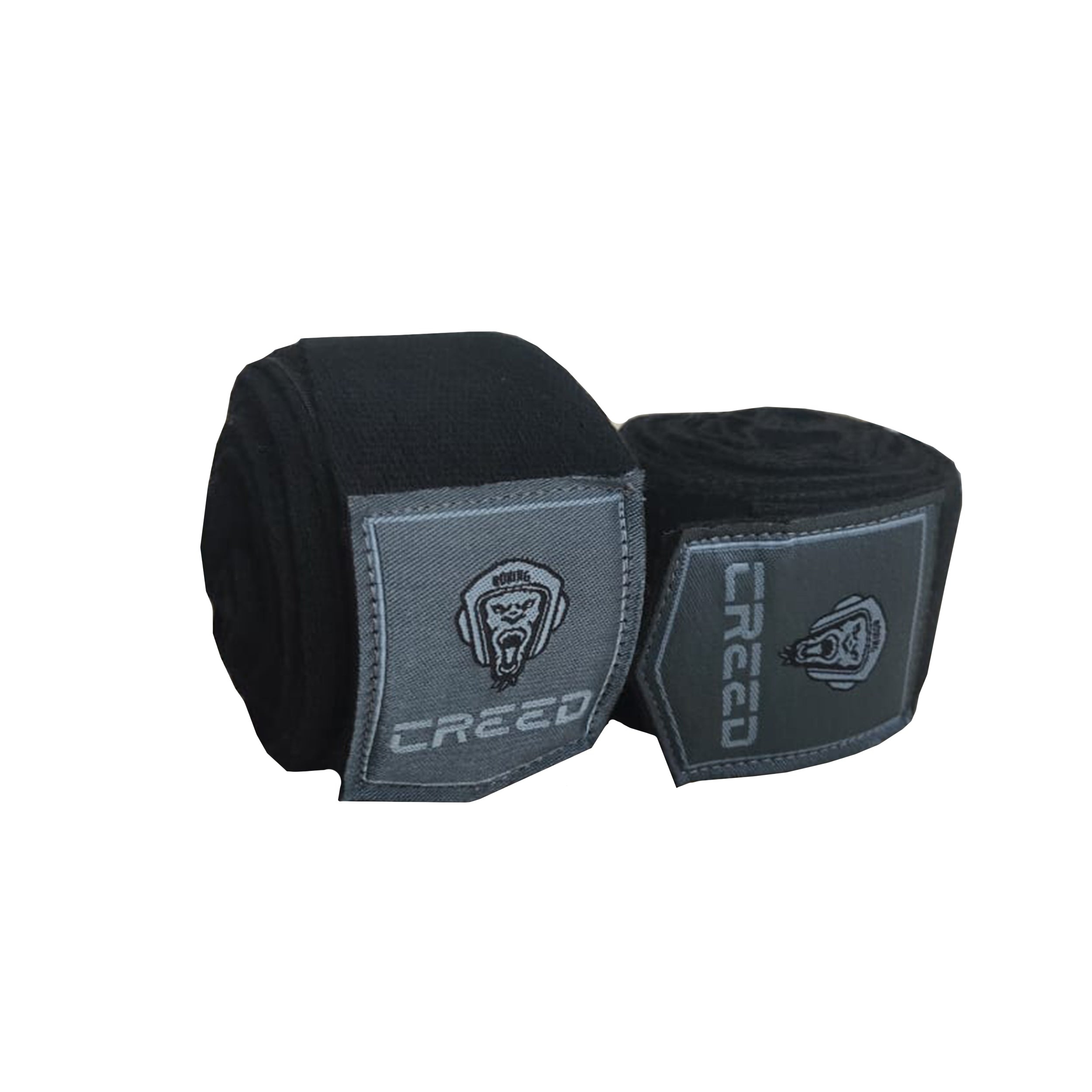 Creed Professional Boxing Hand Wraps - Black (4m x 2) with Bag - InstaSport