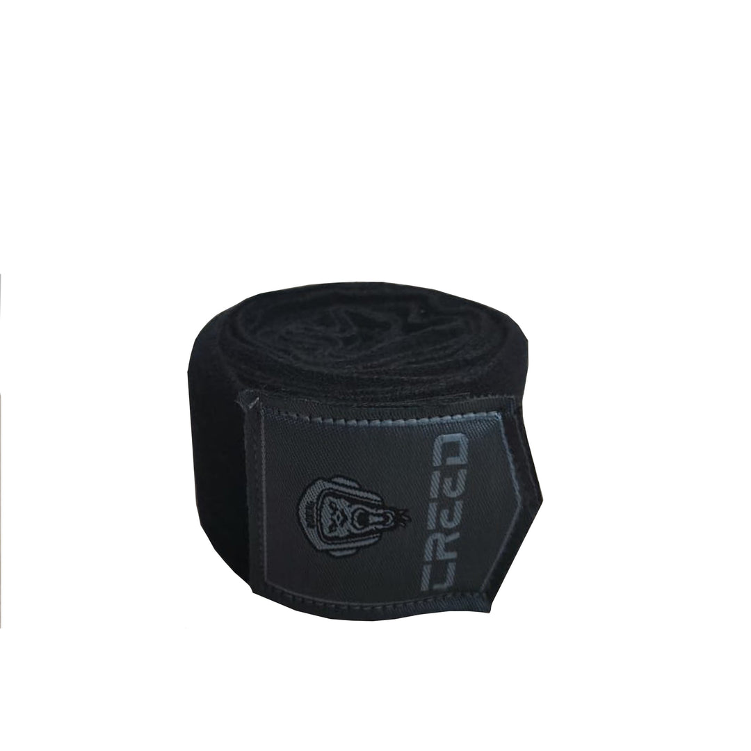 Creed Professional Boxing Hand Wraps - Black (4m x 2) with Bag - InstaSport