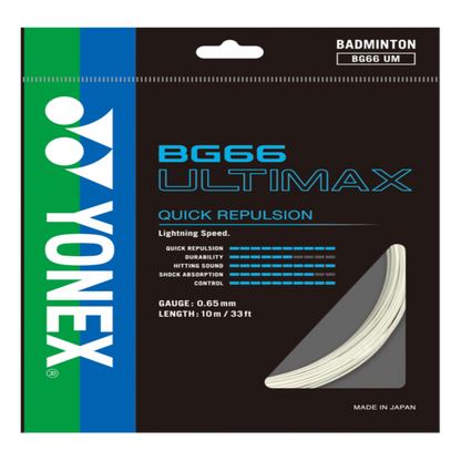 Yonex BG 66 Ultimax - 0.65 mm - InstaSport