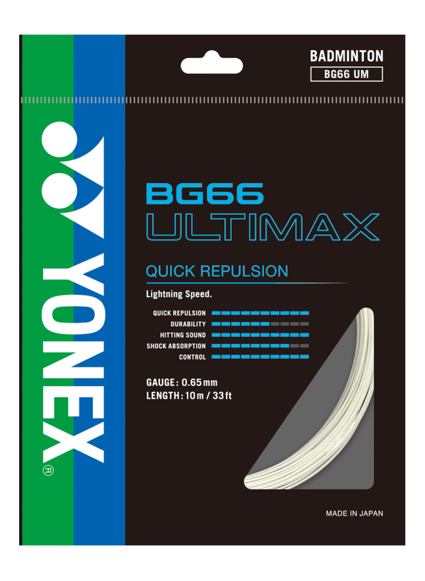 Yonex BG 66 Ultimax - 0.65 mm - InstaSport