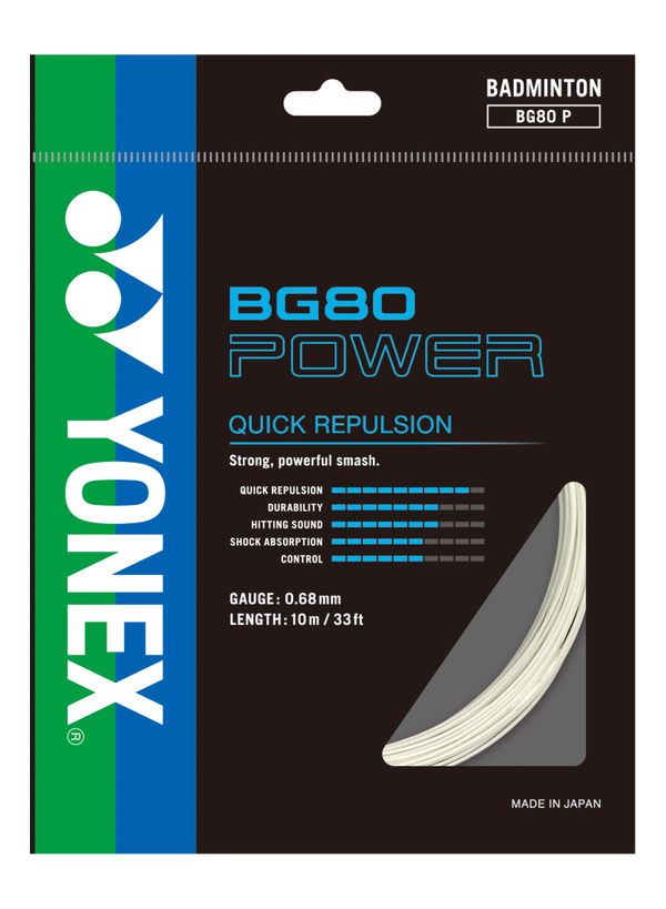 Yonex BG 80 Power - 0.68 mm - InstaSport