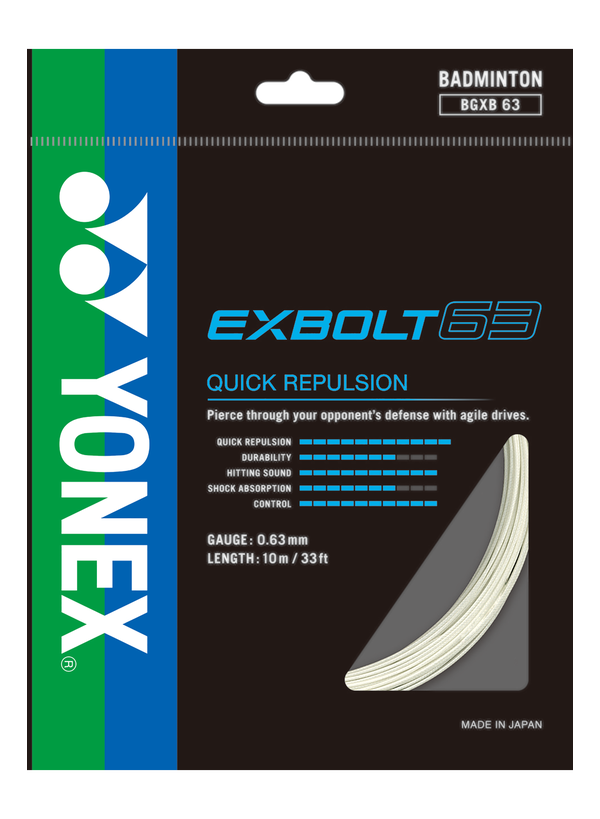 Yonex Exbolt 63 - 0.63 mm - InstaSport