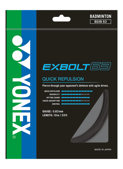 Yonex Exbolt 63 - 0.63 mm - InstaSport