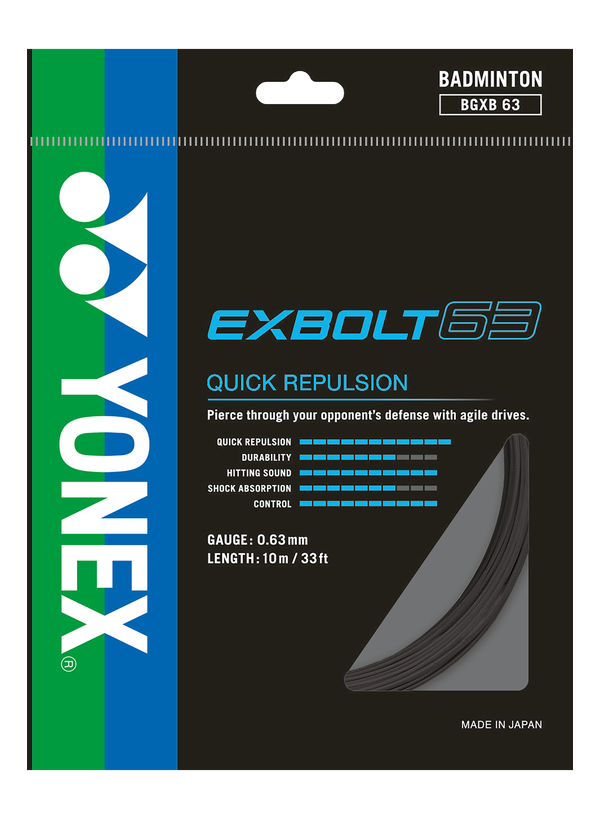 Yonex Exbolt 63 - 0.63 mm - InstaSport