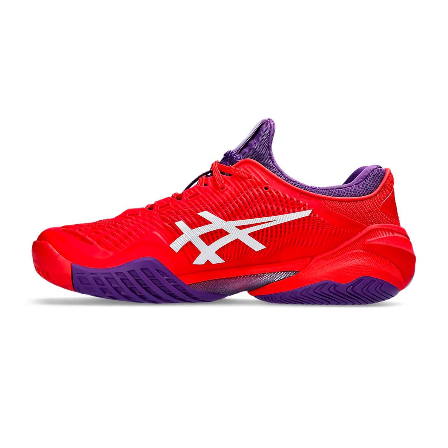 Asics Court FF3 Novak Tennis Shoes(Classic Red/White) - InstaSport