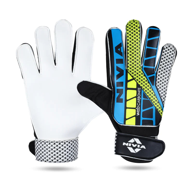 Nivia Carbonite Web Goalkeeper Gloves - InstaSport
