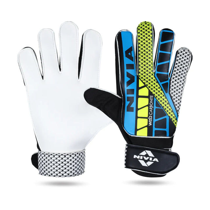 Nivia Carbonite Web Goalkeeper Gloves - InstaSport