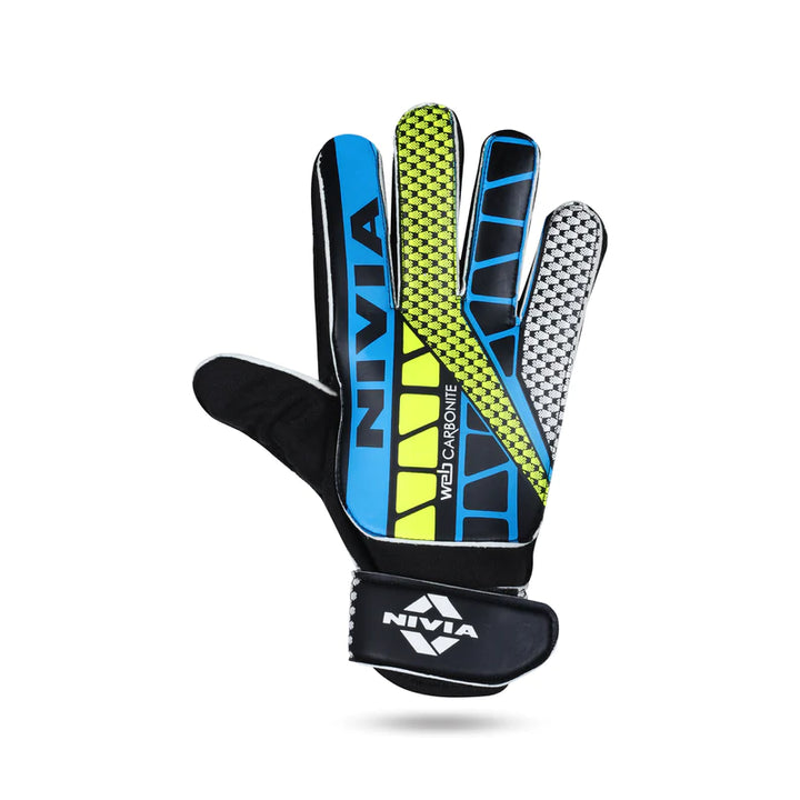 Nivia Carbonite Web Goalkeeper Gloves - InstaSport