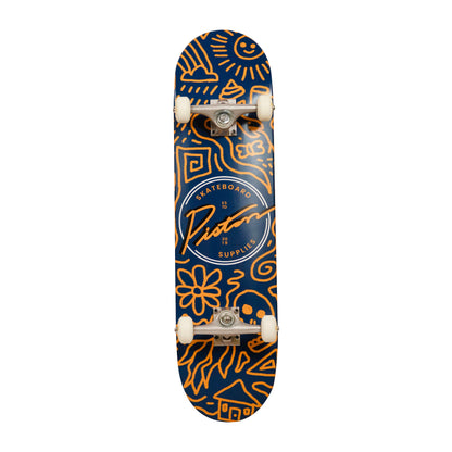 PISTON COMPLETE SKATEBOARDS 7.25" TO 8.0" Doodle - InstaSport