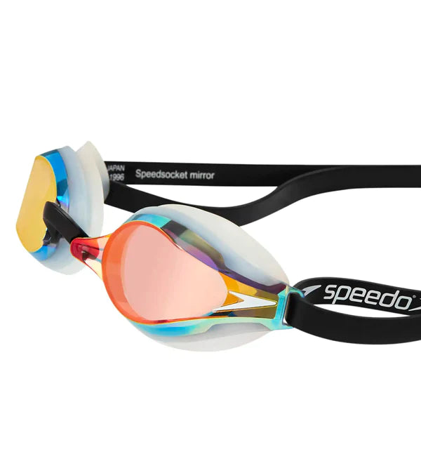 Speedo Fastskin Speedsocket Mirror - Lens goggles - White/ Mirror - InstaSport