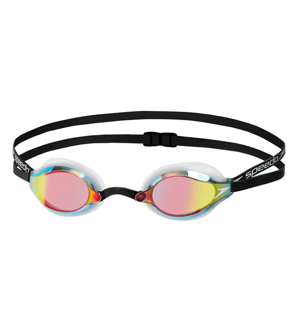 Speedo Fastskin Speedsocket Mirror - Lens goggles - White/ Mirror - InstaSport