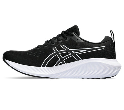 Asics GEL-EXCITE 10 Sports Running Shoes Black/White - 1011B600