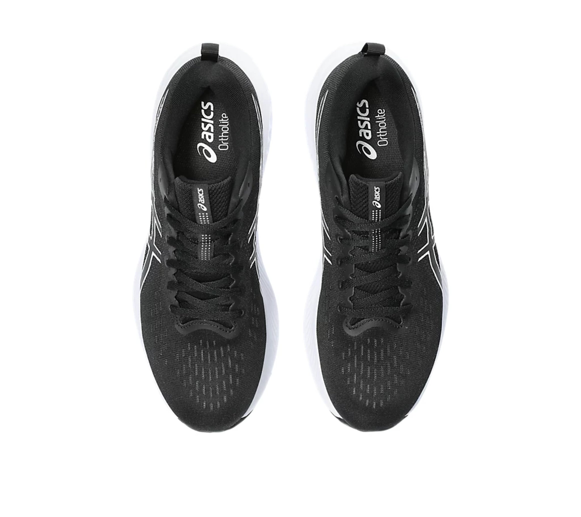 Asics GEL-EXCITE 10 Sports Running Shoes Black/White - 1011B600