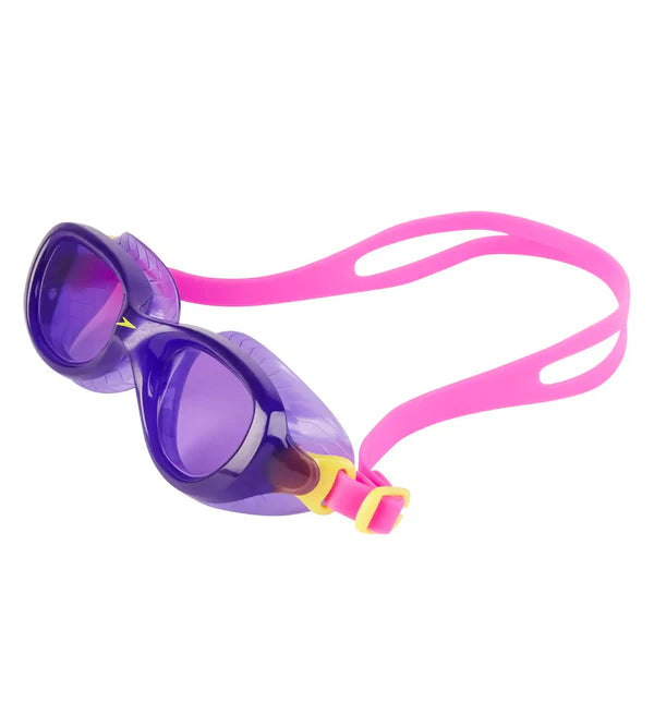 Speedo Unisex Junior Futura Classic Tint Lens Swim Goggles - Ecstatic Pink & Violet - InstaSport