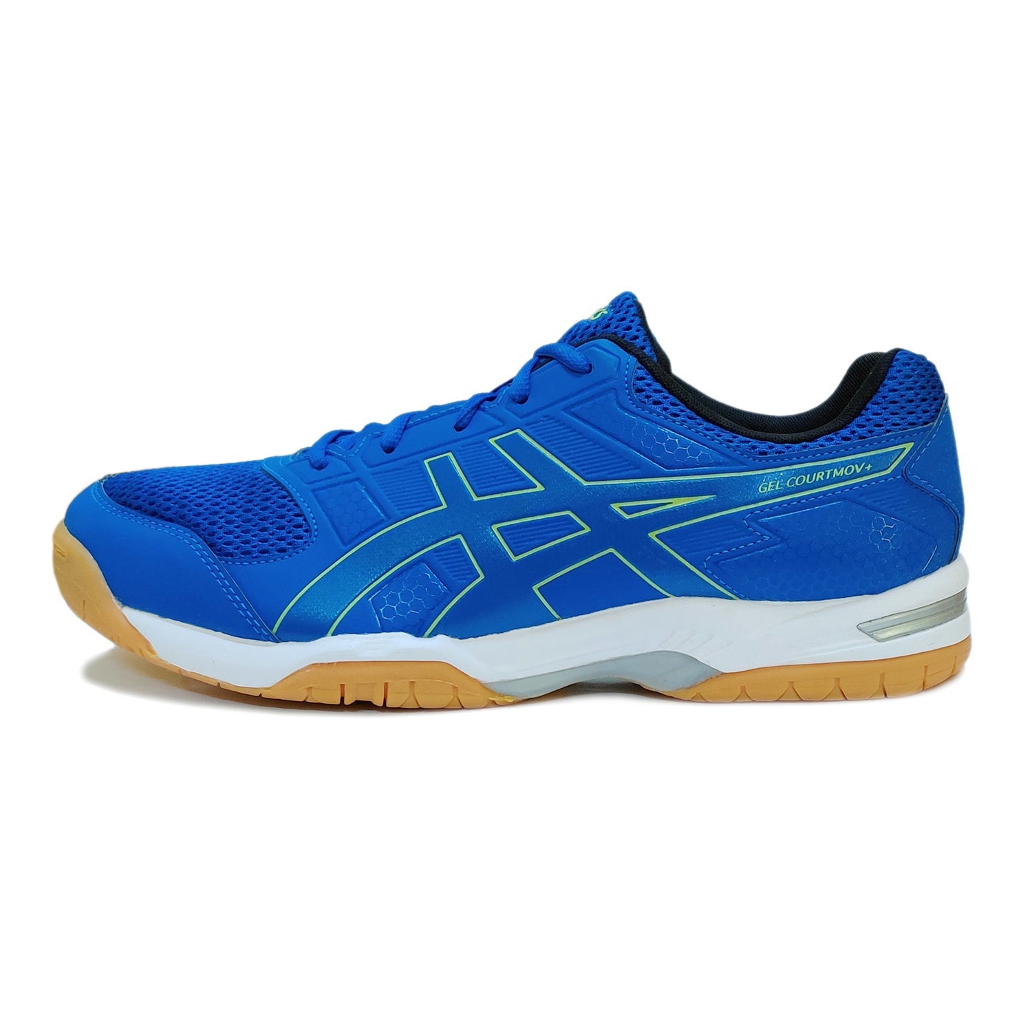 Asics GEL-COURTMOV+ Badminton Shoes (Lake Drive/Hazard Green) - InstaSport