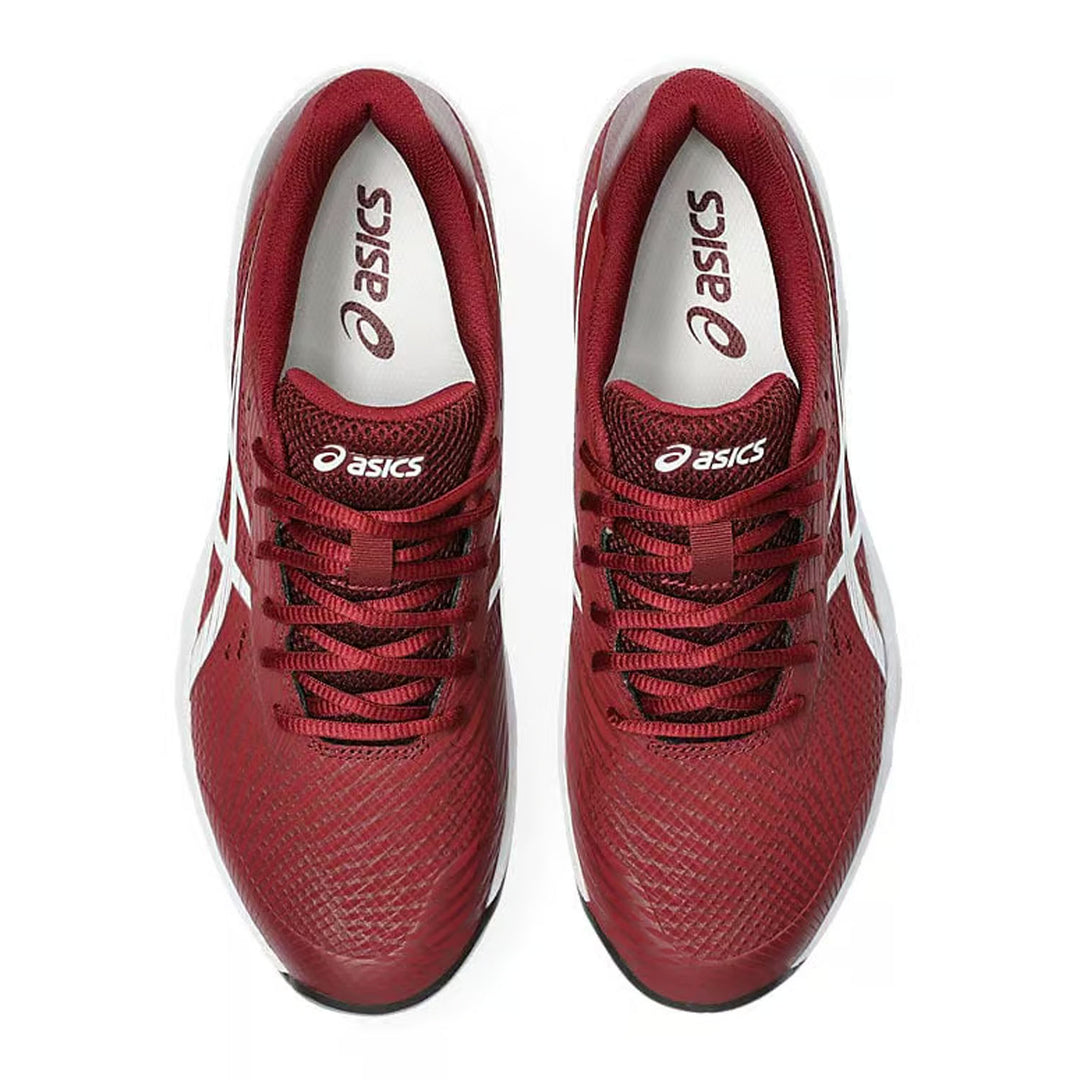 Asics Gel Game 9 Tennis Shoes (Antique Red/White) - InstaSport