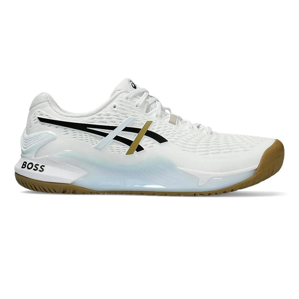 Asics Gel Resolution 9 x HUGO BOSS Tennis Shoes (White) - InstaSport