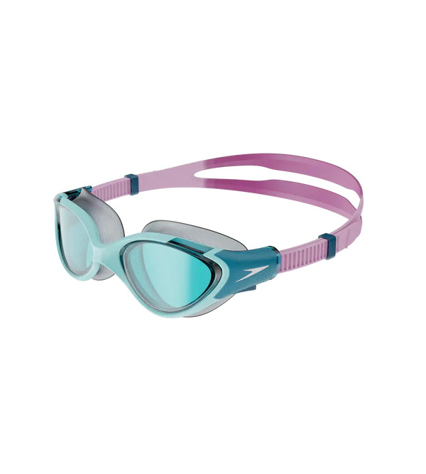 Speedo Women's Biofuse 2.0 Tint - Lens Goggles -Blue & Pink - InstaSport