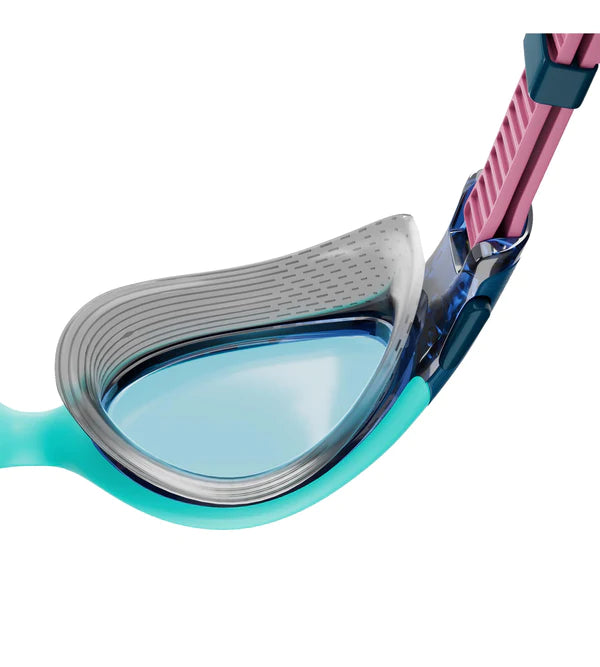 Speedo Women's Biofuse 2.0 Tint - Lens Goggles -Blue & Pink - InstaSport