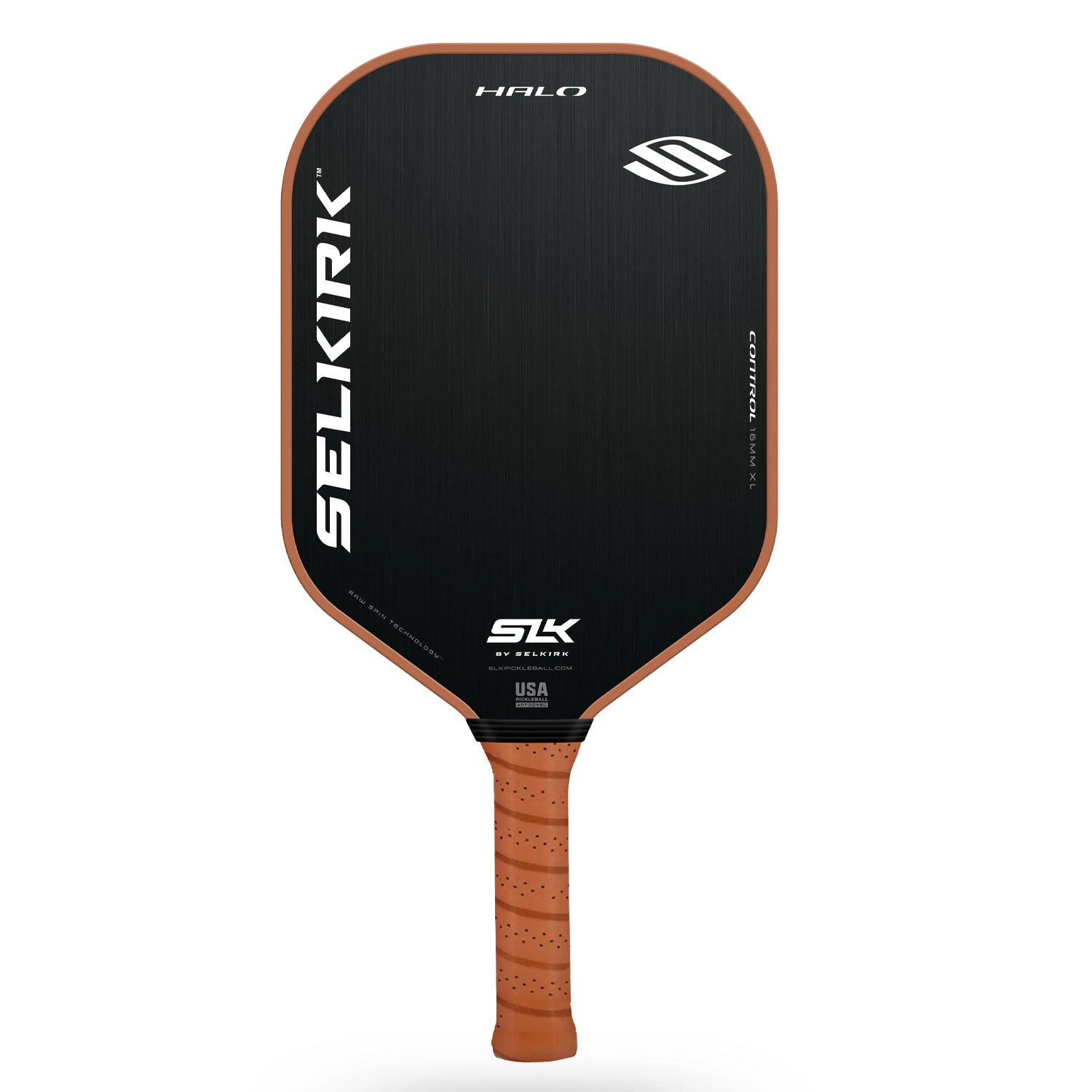 SLK Selkirk Halo XL (Brown) Control Pickleball Paddle - InstaSport