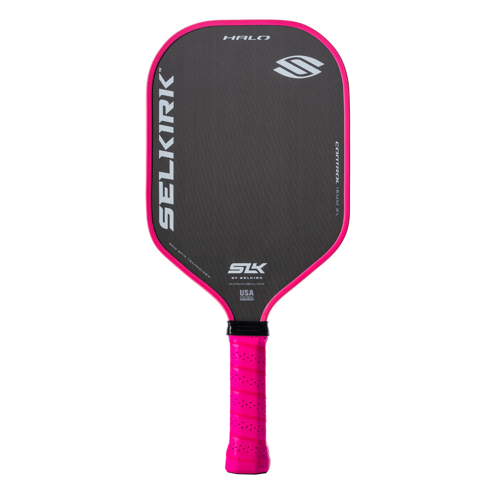 SLK Selkirk Halo XL (Pink) Control Pickleball Paddle - InstaSport
