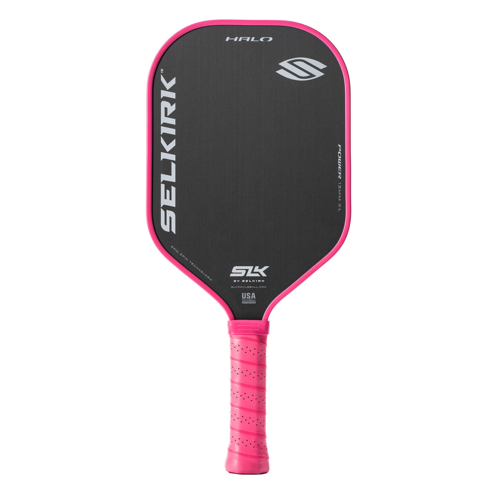 SLK Selkirk Halo XL (Pink) Power Pickleball Paddle - InstaSport