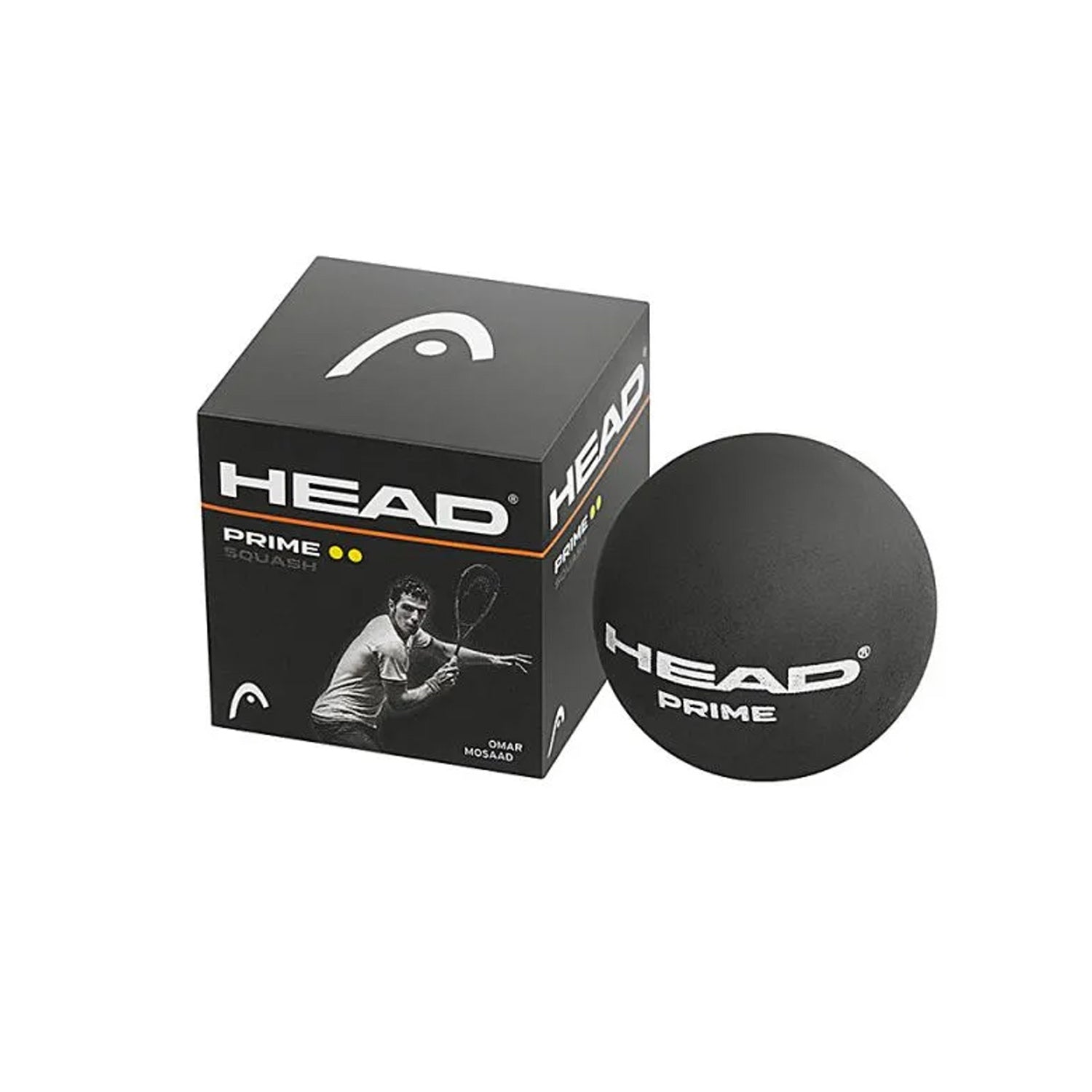 Head Prime Double Dot Squash Ball (2pc) - InstaSport