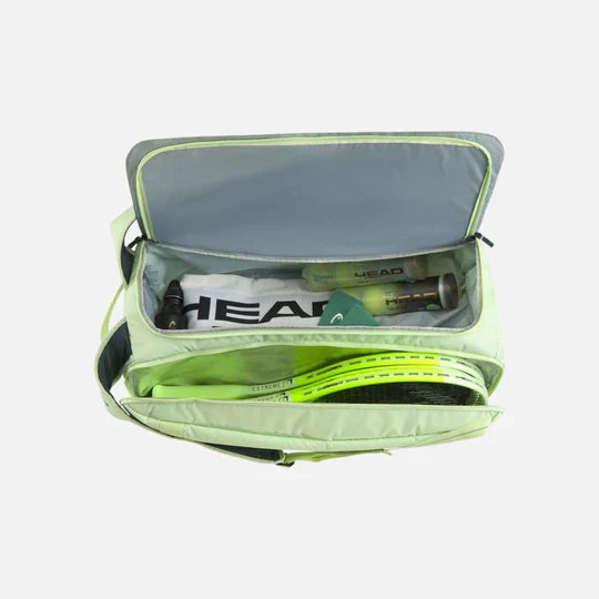 HEAD Pro Duffle Tennis Bag M (liquid lime/anthracite) - Side View